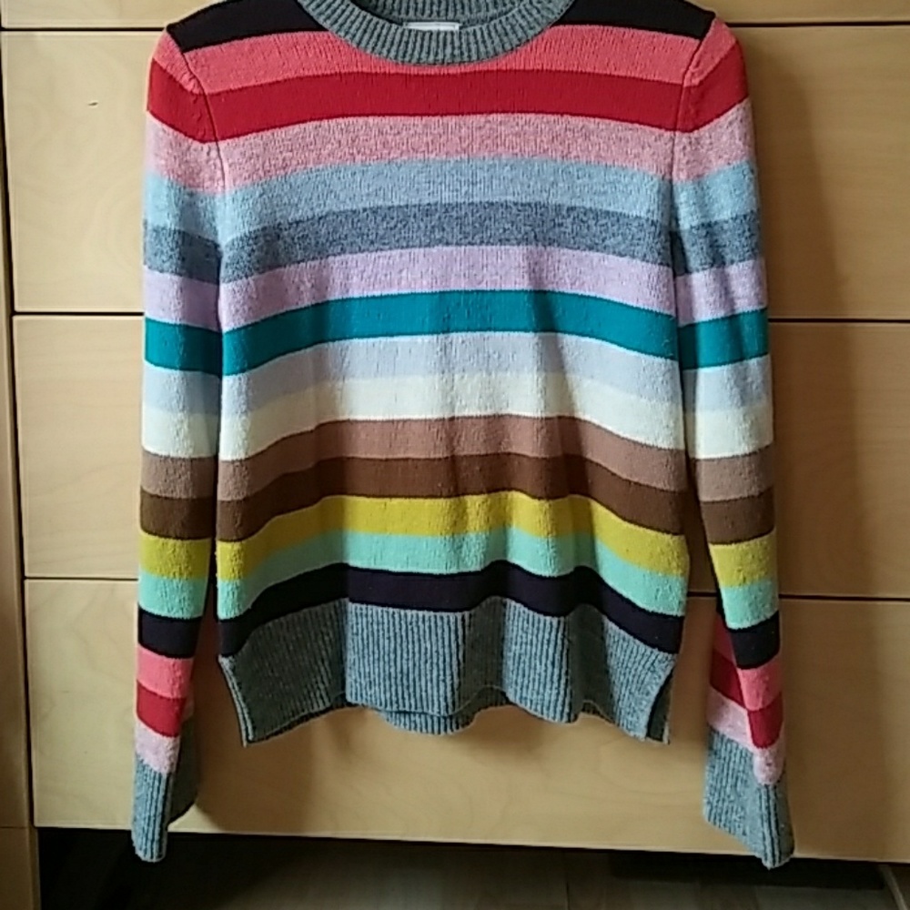 GAP Multi-colored Striped Sweater